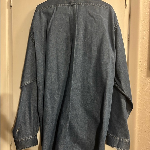 Vintage Ralph Lauren Denim Button-Up Shirt - Picture 7 of 9